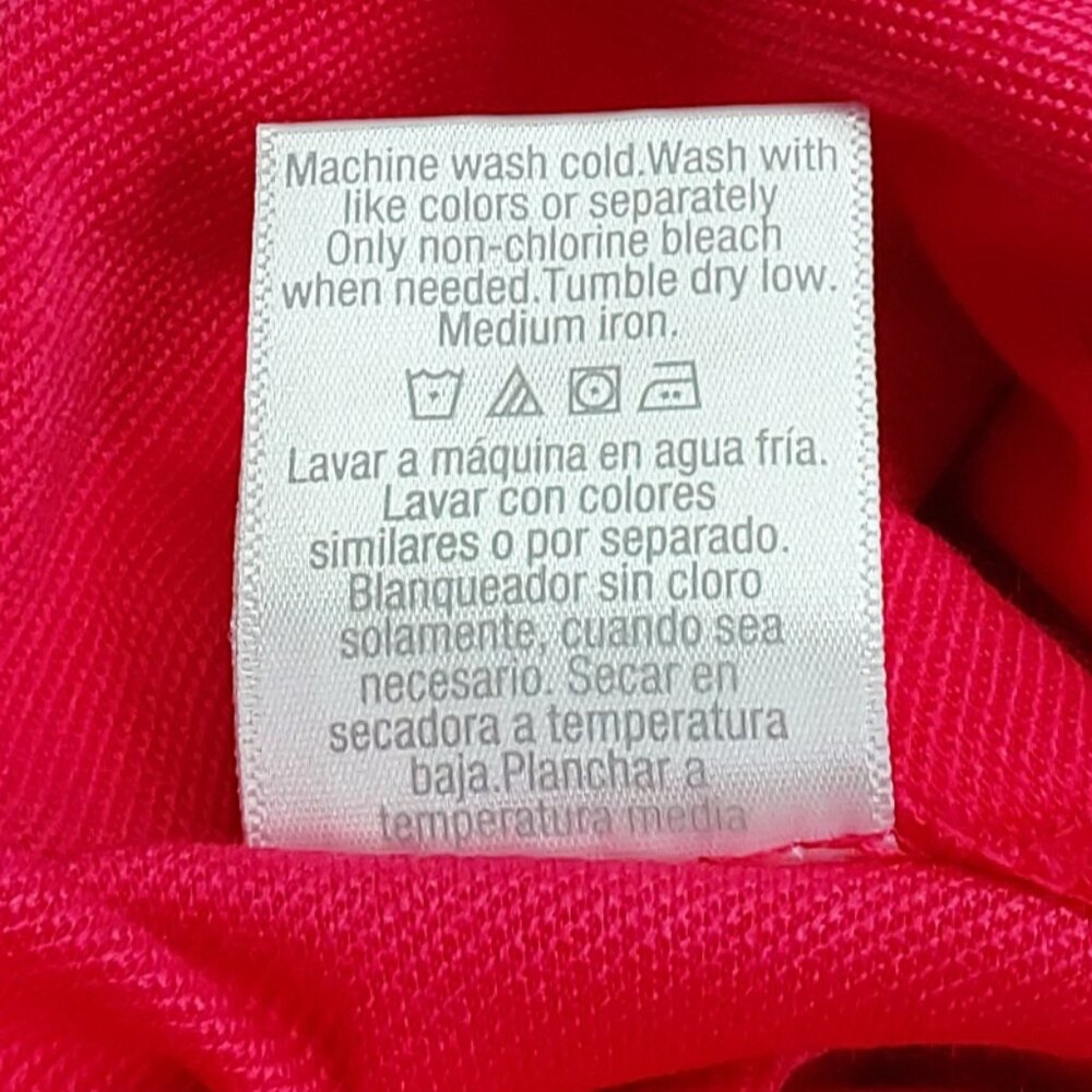 'DANSKIN NOW' FRENCH TERRY LOOSE FIT STRAIGHT-LEG ATHLEISURE PANTS in POSEY PINK - Picture 7 of 15